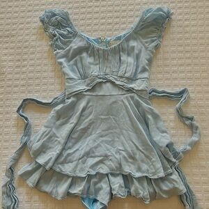 Altar'd State Light Blue Chemise